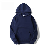Quality Brand Men Hoodie 2019 Autumn Male Hip Hop Streetwear Men Pullover Sweatshirts Hoodies Mens Solid Color Hoodie
